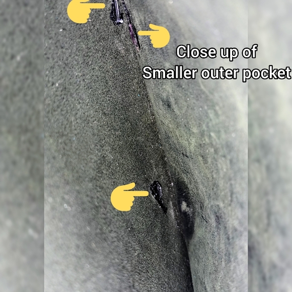 Portland Leather Goods - Mini Crossbody in rare BRUSHED GREEN leather - Picture 11 of 11